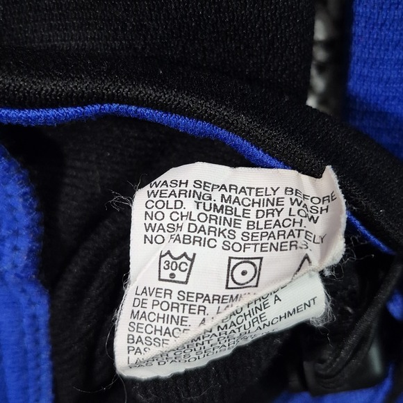 Brooks Full Zip Sweatshirt Men's Size Medium Blue Jacket Track Sport - Picture 9 of 11